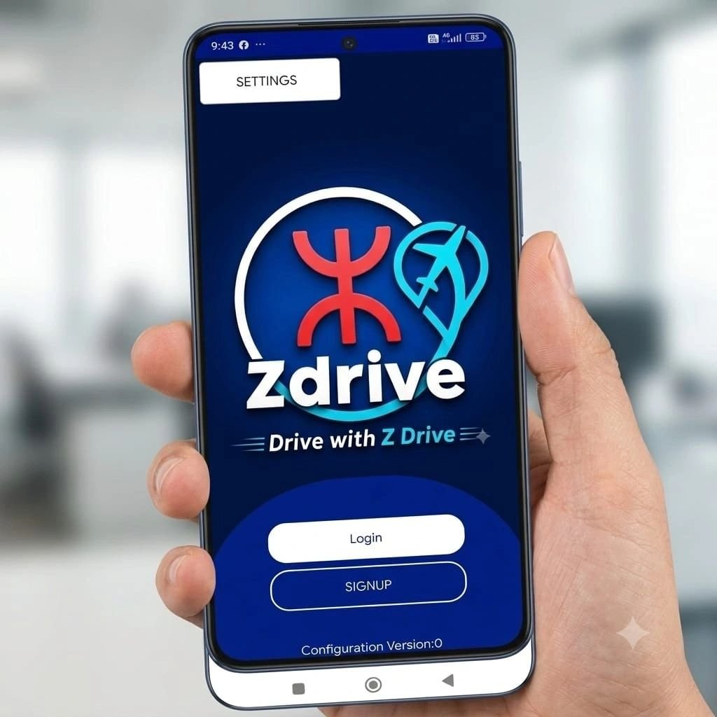 Application Zdrive sur smartphone